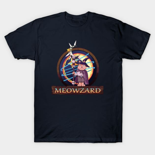 MEOWZARD T-Shirt by droidmonkey